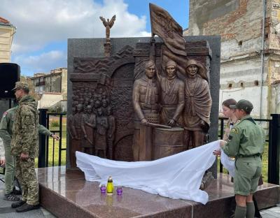 У Стрию відкрили пам’ятник Небесній Сотні та Героям АТО/ООС