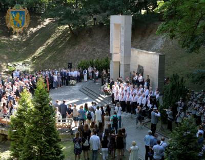 На Львівщині вшанували пам’ять професорів, розстріляних у липні 1941-го року