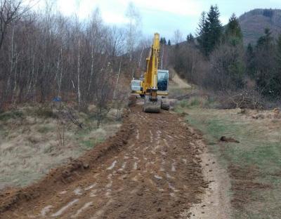 На Сколівщині до водоспаду Гуркало ремонтують дорогу