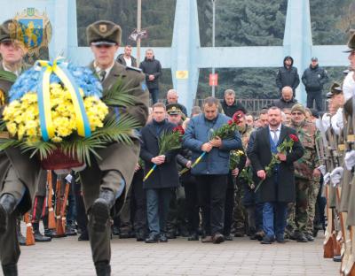 Максим Козицький разом з громадськістю вшанував учасників бойових дій на території інших держав