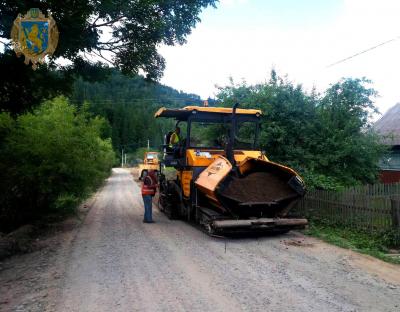На Сколівщині триває ремонт дороги Тухля - Либохора