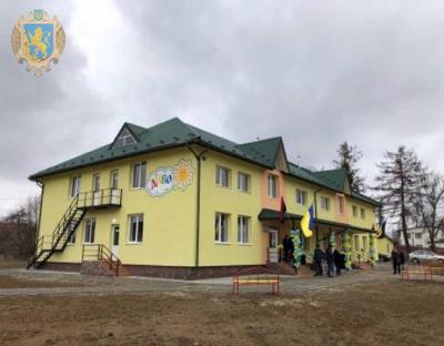 У Дрогобицькому районі відкрили новий дитячий садок 