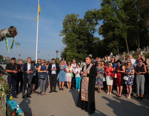 На Львівщині вшанували пам'ять загиблих захисників України