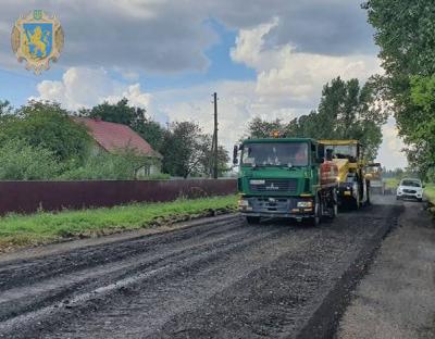 На Сокальщині розпочали ремонт дороги Белз - Великі Мости