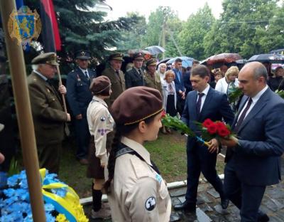 У Зашкові відзначили 127-му річницю з дня народження Євгена Коновальця