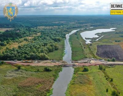 В області споруджують  міст через Західний Буг на дорозі Н-17 Львів – Радехів – Луцьк (+ВІДЕО)