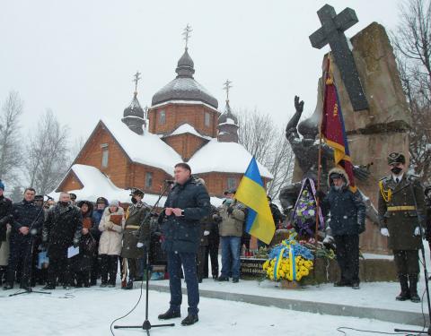 Максим Козицький вшанував учасників бойових дій на території інших держав