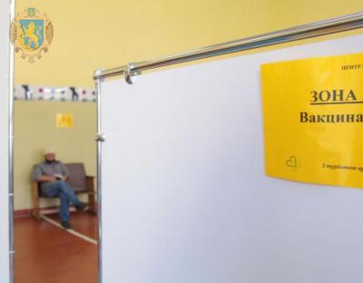 Вчора на Львівщині провакцинували 9786 осіб, з них 1851 - у центрах вакцинації. Оновлено.