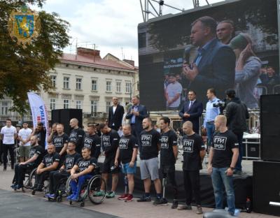 На Львівщині cтартували Всеукраїнські змагання «Ігри Героїв» 