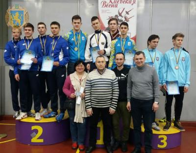 Збірна команда Львівської області стала чемпіоном України з фехтування на рапірах серед юніорів
