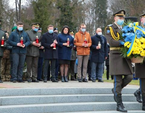 На Личакові вшанували пам'ять новітніх Героїв