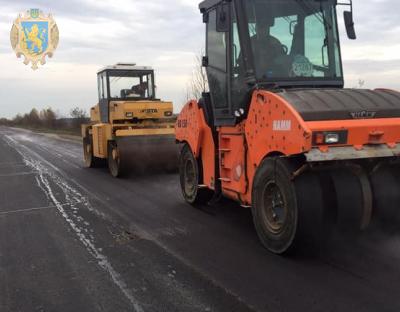 На Сокальщині ремонтують дорогу Рава-Руська - Гайок