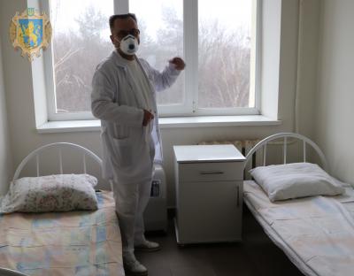 У Центрі легеневого здоров’я розгорнули додаткові ліжка для лікування пацієнтів із коронавірусом