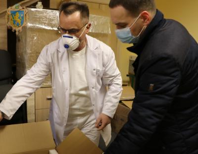 Ковідні лікарні області забезпечені киснем на 80%