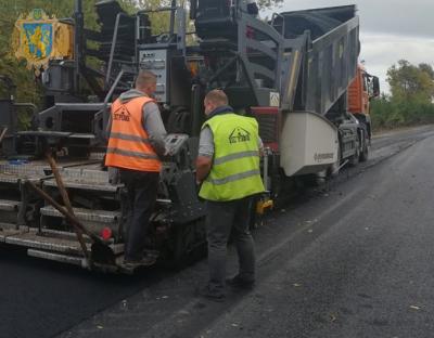 На Жовківщині провели ремонт окремої ділянки автомобільної дороги Куликів — Великосілки