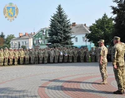 На Львівщині зустріли бійців 24-ї механізованої бригади, які повернулись зі Сходу (+відео)