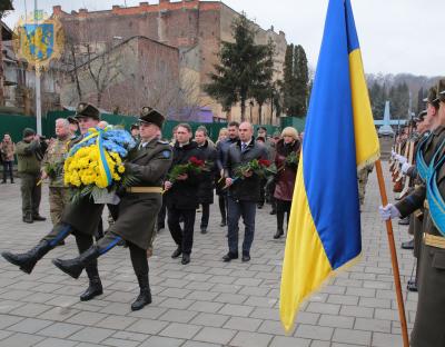  На Львівщині вшанували учасників бойових дій на території інших держав