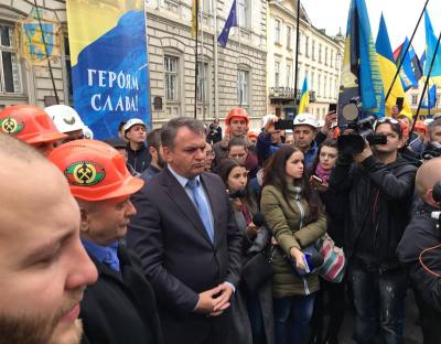 Звернення шахтарів-мітингувальників передадуть Уряду України