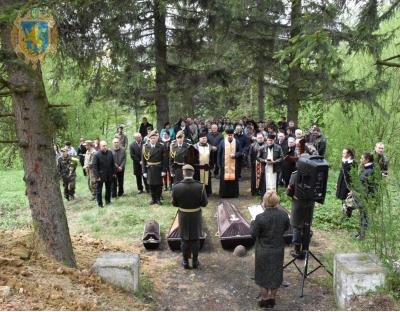 На Жовківщині перепоховали військових радянської армії, загиблих у 1944 році
