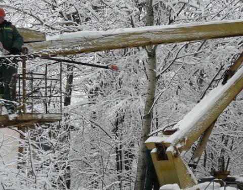 На Львівщині відновлюють електропостачання у знеструмлених внаслідок негоди населених пунктах