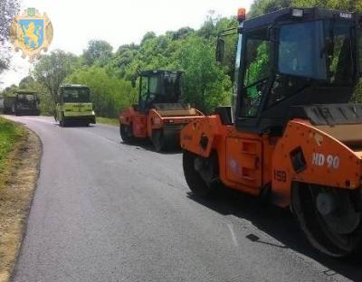 У дорожню інфраструктуру Стрийського району інвестували 93,3 млн грн