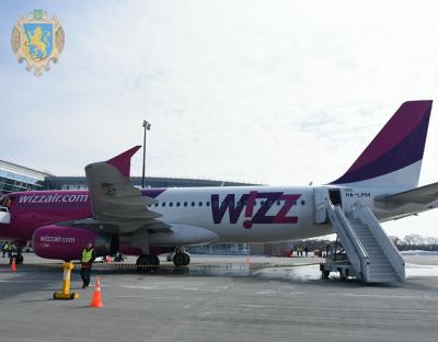 Авіакомпанія Wizz Air вікрила три нові рейси зі Львова у Гданськ, Катовіце та Дортмунд