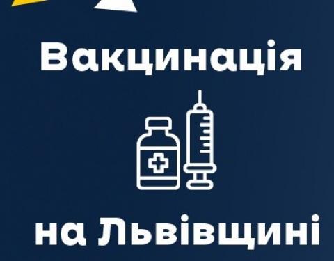 4293 особи на Львівщині вакцинувалися від ковіду за останню добу