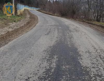 На Дрогобиччині завершили ремонт дороги Стрілки – Новий Кропивник