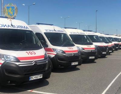 57 нових автомобілів «швидкої» отримав Центр медицини катастроф