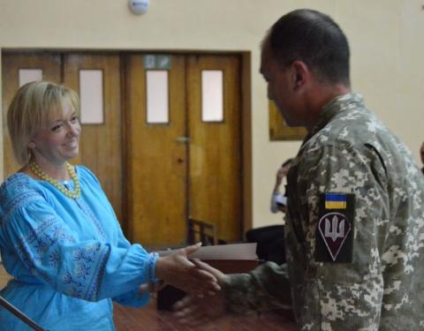 Десантники відзначили День прапора та День Незалежності