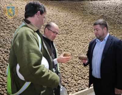 У Чукві відкрили одне з найбільших в Україні картоплесховищ