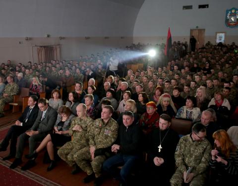 На Львівщині тематичним вечором відзначили 101-у річницю подвигу Героїв Крут