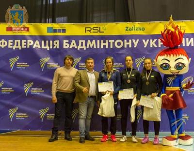 Крістіна Джангобекова здобула подвійну «бронзу» Кубку України з бадмінтону