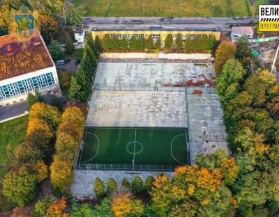 Велике будівництво: спортивні майданчики на Черемшини планують завершити до кінця року