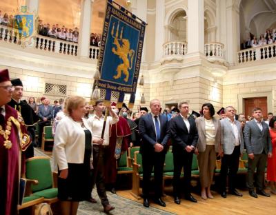 Першокурсників університету імені Івана Франка посвятили у студенти