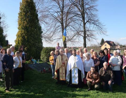 Делегація зі Львівщини вшанувала пам'ять загиблих українців у Польщі