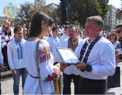 На Львівщині відзначили випускників, які отримали максимальний бал на ЗНО(+відео)