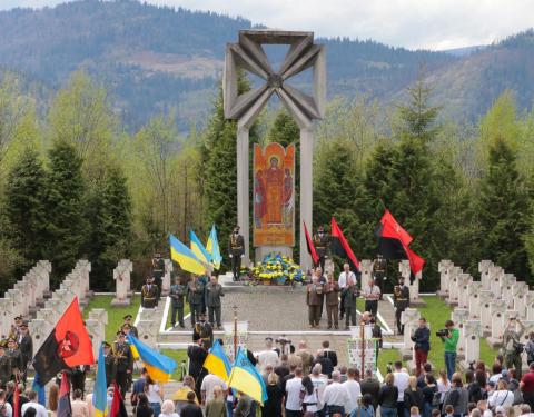 На Маківці вшанували воїнів січового стрілецтва полеглих у боротьбі за волю України