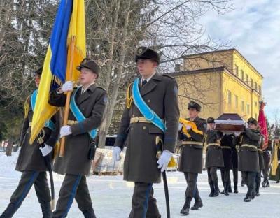 У Львові попрощались із загиблим на початку війни на Сході України військовослужбовцем 