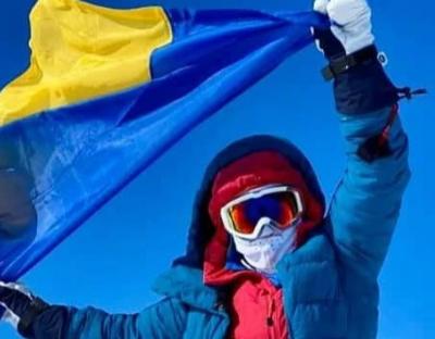 Максим Козицький привітав Оксану Літинську зі сходженням на найскладнішу вершину світу