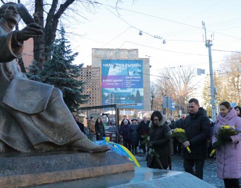 На Львівщині вшанували пам'ять автора Державного Гімну отця Михайла Вербицького