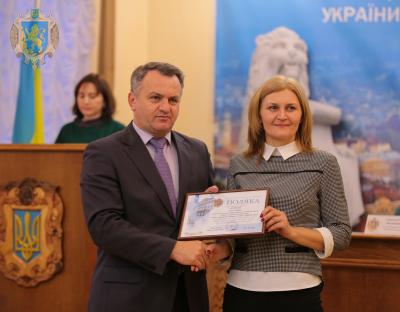 На Львівщині відзначили працівників державної виконавчої служби