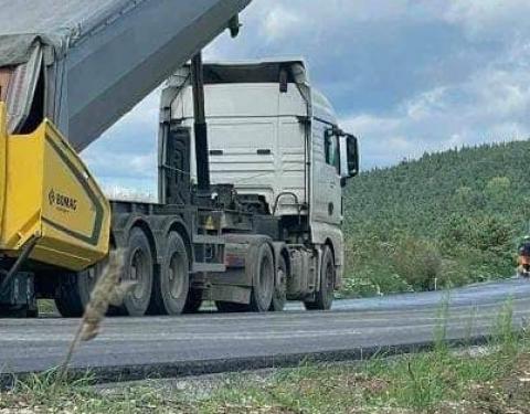 Активно триває ремонт автомобільної дороги Мшанець-Стрілки у Самбірському районі