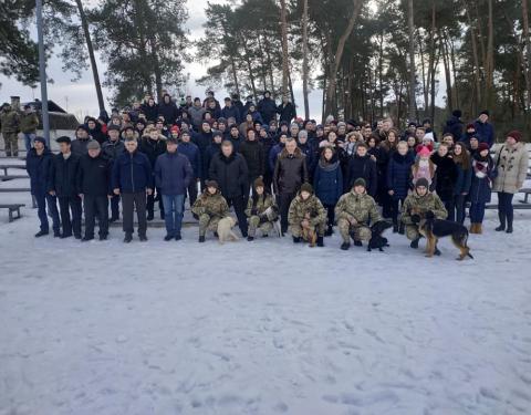 Школярі з Радехівщини відвідали Кінологічний навчальний центр Державної прикордонної служби України