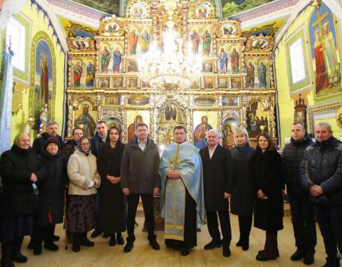 На Львівщині відреставрували церкву, де парохом був дід Євгена Коновальця