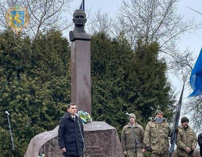 На Дрогобиччині вшанували пам'ять полковника Андрія Мельника