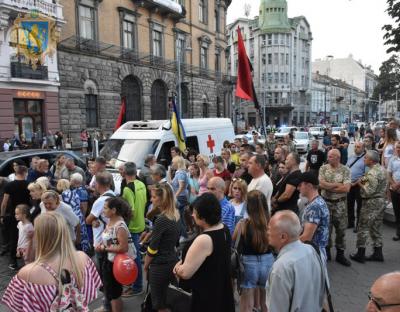 Львівщина зустріла загиблого Героя Дмитра Урбанського