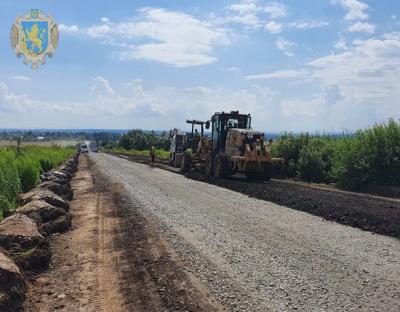 Триває ремонт прикордонної дороги Мостиська – Краковець