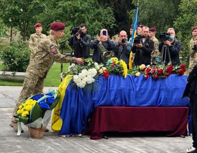 На Львівщині перепоховають загиблого на Сході України військовослужбовця Дмитра Гудзика