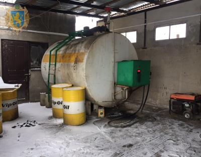У Львівській області припинили діяльність ще однієї нелегальної АЗС